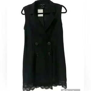 Sweet Storm Sleeveless Laced Vest